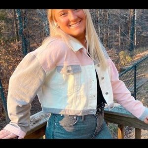 Multi colored jacket